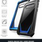 Samsung Galaxy S10 Plus Rugged Clear Case Heavy Duty Hybrid Bumper Cover Blue