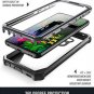 LG G8 ThinQ Rugged Case Built-in-Screen Protector Clear Hybrid Shockproof New