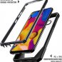 LG V40 Thin Case Built-in-Screen Protector Rugged Clear Hybrid Bumper Cover