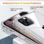 Clear Case for iPhone 11 Pro Max Military Flexible TPU Frame Shock-Absorbing