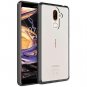 FINON Clear Perfect Body Model [ TPU Bumpers/PC ] for Nokia 7 Plus Case Black