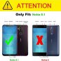 Case for Nokia 8.1 Drop Protection Shock Resistant TPU Slim Anti-Scratch Black