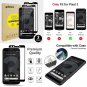 2 pack Protector for Google Pixel 3 3 Tempered Glass Full Cover Full Adhesiv