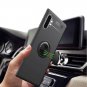 Case for Galaxy Note 10+/Plus Soft TPU Hidden Kickstand Magnetic Car Mount Blue