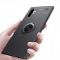 Case for Galaxy Note 10+/Plus Soft TPU Hidden Kickstand Magnetic Car Mount Blue