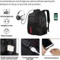 Extra Large Backpack,TSA Friendly Durable Travel Laptop Computer Black