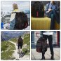 Extra Large Backpack,TSA Friendly Durable Travel Laptop Computer Black