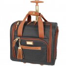 Steve Madden Luggage Wheeled Suitcase Under Seat Bag (Black)