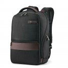 Samsonite Kombi Small Backpack, Black/Brown, One Size Black/Brown