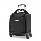 Samsonite Underseat Spinner with USB Port Carry-On Luggage, Jet Black