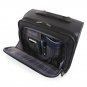 Perry Ellis 8-Wheel Spinner Mobile Office, Black