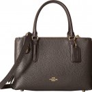 COACH Women's Pebbled Brooklyn 28 Carryall Li/Stone Chestnut