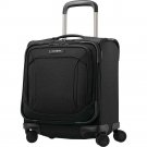 Samsonite Lineate Underseat Carry On Boarding Bag with Spinner Obsidian Black