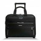 Briggs & Riley @ Work Luggage Expandable Rolling Brief, Black, One Size Black