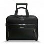 Briggs & Riley @ Work Luggage Expandable Rolling Brief, Black, One Size Black