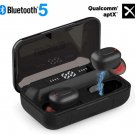Lersyco Bluetooth Earbuds, TWS Wireless Headphones with Qualcomm aptX,...