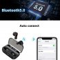 Wireless Earbuds, BLZK Latest Bluetooth 5.0 True Black
