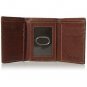 Timberland Men's Leather RFID Blocking Trifold Security Wallet One Size, Brown