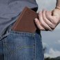 Timberland Men's Leather RFID Blocking Trifold Security Wallet One Size, Brown