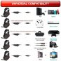 PECHAM Gaming Headset for Xbox One, PS4, PS3, Nintendo Switch,PC with Mic Red