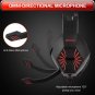 PECHAM Gaming Headset for Xbox One, PS4, PS3, Nintendo Switch,PC with Mic Red
