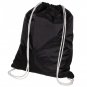New Balance Logo Cinch Sack/Drawstring Bag, 4.5L or 5L 4.5 Liter, Black