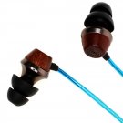 Symphonized ALN 2.0 Premium Genuine Wood in-Ear Noise-isolating Metallic Blue