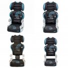Kids Booster Car Seat Sprocket Removable Back Height Adjustable 2 Cup Holders