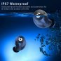 Bluetooth Wireless Earbuds, Headset Earphones IPX7...