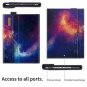 Case for iPad 10.2 Inch 2019 Multi-Angle Business Cover Built in Pocket Galaxy