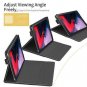 Case for iPad 10.2 Inch 2019 Multi-Angle Business Cover Built in Pocket Galaxy