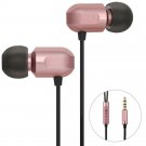 GGMM Earbuds Full Metal Earphones with Microphone Exquisitely Rose Gold...
