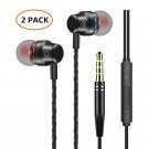 Noise Cancelling Earbuds, 3.5mm Wired in-Ear Headphones, Earphones with...