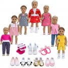 Howona 18 inch Doll Clothes Gift Girls - Include 7 Set Toys Outfits + 2...