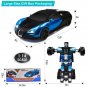 Remote Control Car Transformrobot Gesture Sensing Toys w/ One-Button Deformation