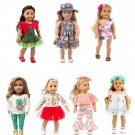 HWD 7 Sets Girls Doll Clothes and Accessories for 18 inches Girl Dolls...