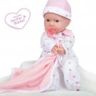 JC Toys, La Baby 11-inch Washable Soft Body Play Doll For Children 12 Months...