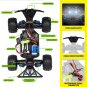 Remote Control Car 4WD 1:18 Scale High Speed 40+ km/h Off Road Monster Toys RC