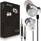 DEIVVOX D0218 Wired Earbuds with Microphone in Ear Headphones - Volume...