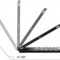 Keyboard Case for iPad 9.7 5th/6th Gen Alum Backlit Wireless BT/Auto Wake /Sleep