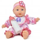 12 inch Soft Body Baby Doll, Magic Bottle and Bib Included