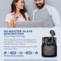 Bluetooth 5.0 Stereo Wireless Earbuds w/ Charging Case Headphone with Mic