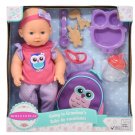 Baby Doll Feeding Set, Includes 12 Inch with School Backpack, Feeding...