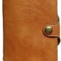 Wallet Case for iPhone 8 Plus/7 Plus Genuine Leather Card Slots Men Women  Brown