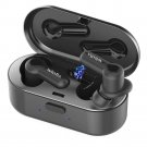 True Wireless Earbuds for Android Compatible iPhone, Willful T02 Black