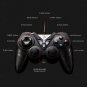 PC Game Controller, OUTWIT Wired USB Gaming Joystick Plug Black