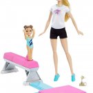Gymnastic Coach Barbie Doll Flippin Fun Barbie Play Set Girls Toddler Gift