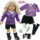 Sophia's Doll Clothes for 18 Inch Soccer Outfit, Ball, Shin Guards,...