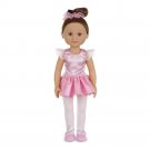Melissa & Doug Victoria 14-Inch Poseable Ballerina Doll With Leotard and...