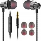 JUKSTG Earphone Noise Isolating Earbuds, Earphones with Microphone Wired...